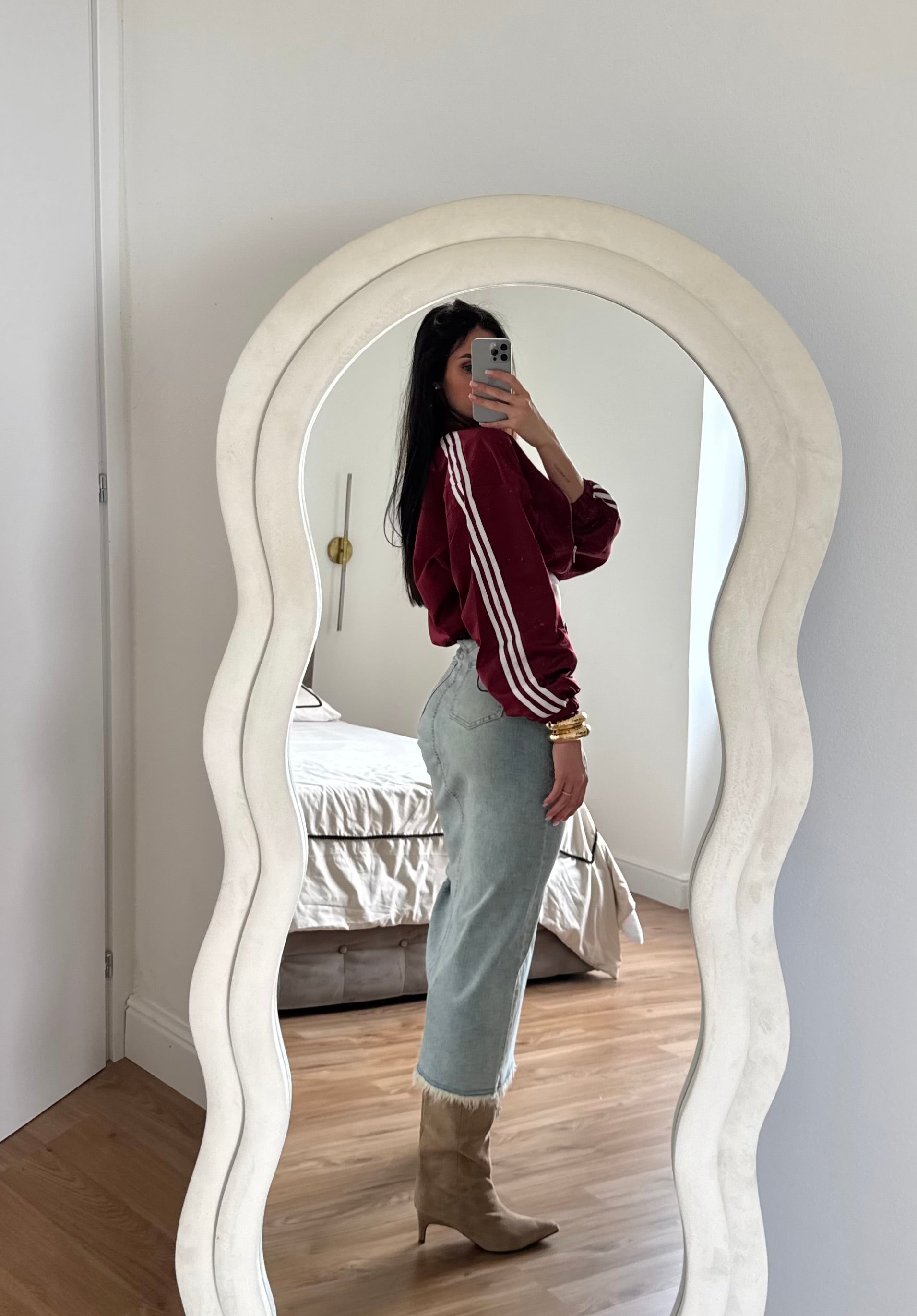 Gonna longuette denim
