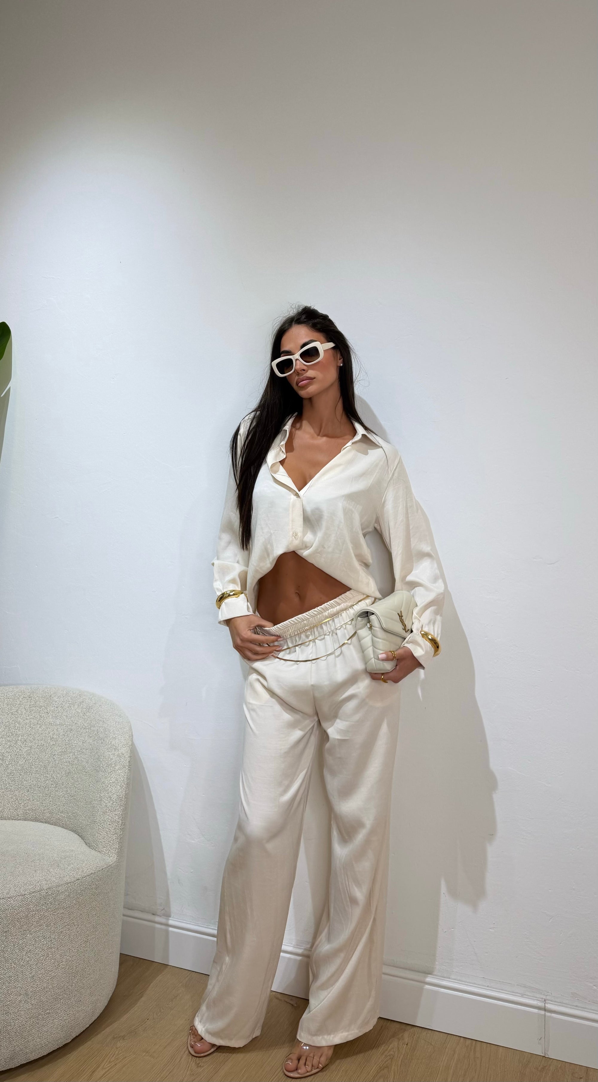 Blusa raso