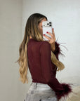 Body plume lurex
