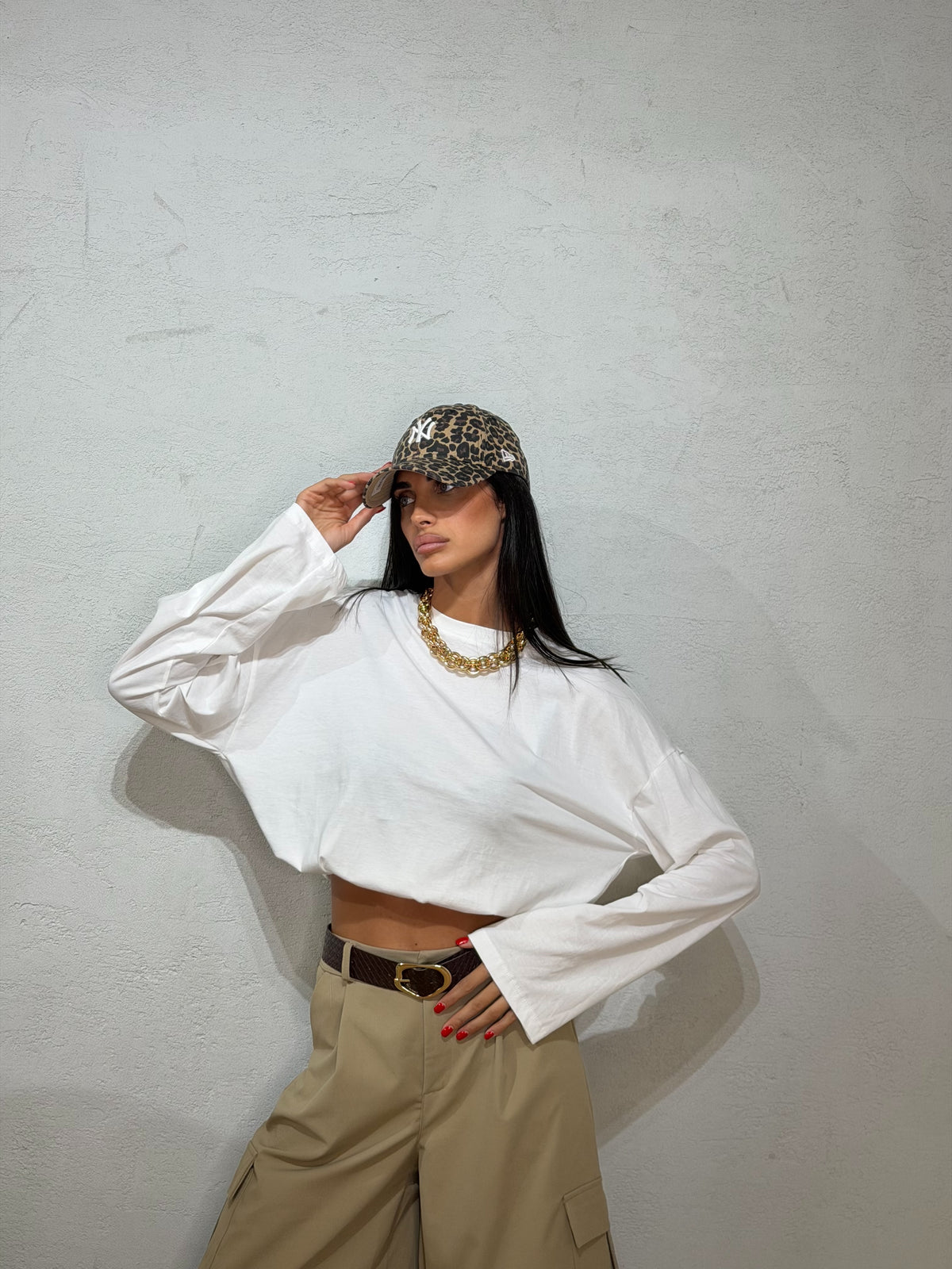 Maglia Just crop