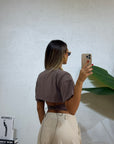 T-shirt Bustier