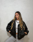 Bomber reversible puff