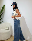 Jeans Wideleg Blu 1721