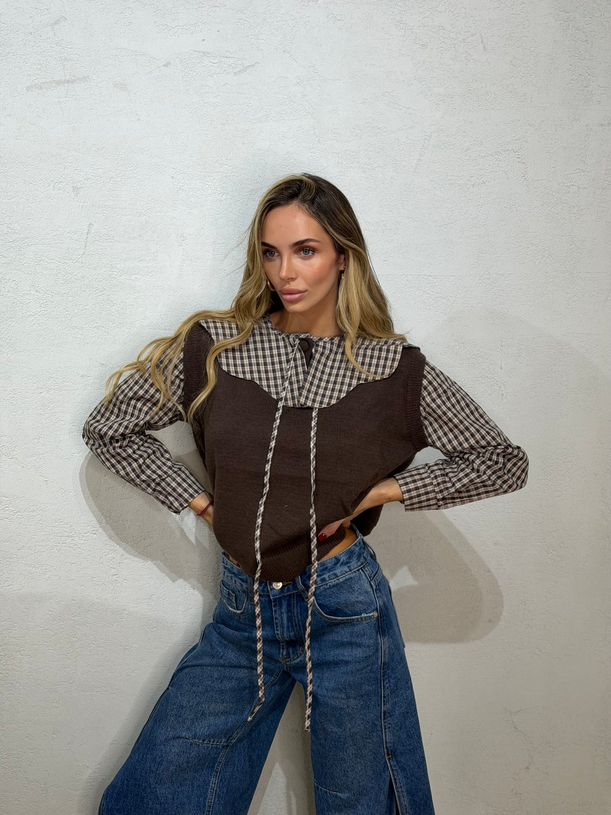 Gilet Tartan