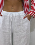 Pantalone 100% Lino