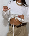 Maglia Just crop