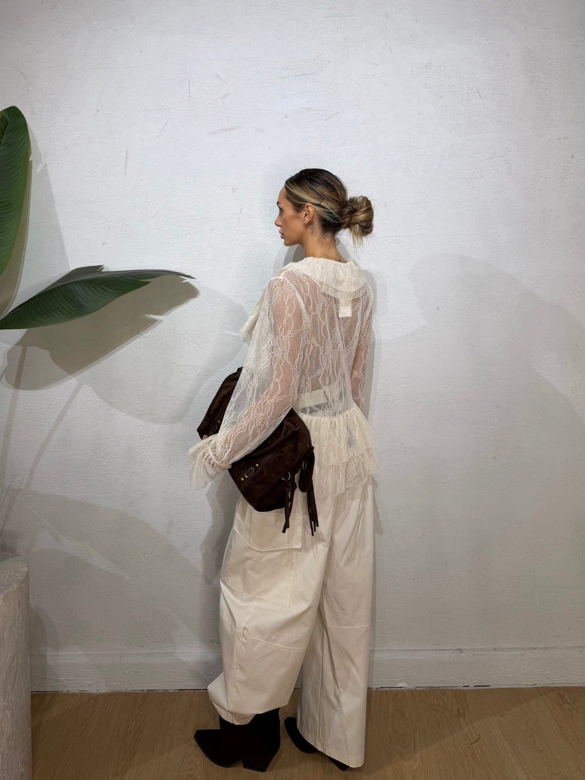pantalone palazzo cargo just
