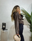 Trench vernice Oxa