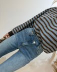 Jeans Asimmetry Risvolto