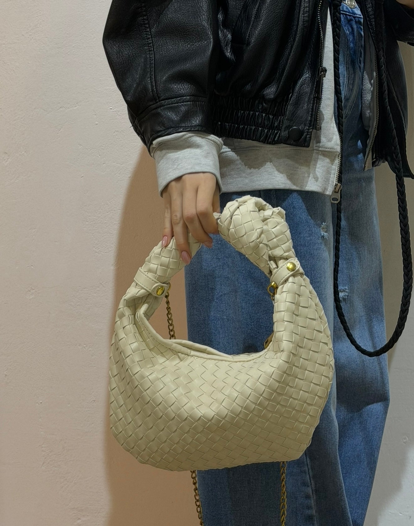 Borsa Moon Bottega media
