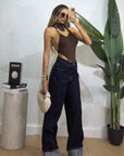 Jeans Risvolto Bludenim
