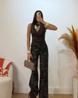 Jeans Wideleg Militare