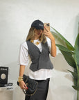 Gilet Asimmetrico