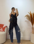Jeans Balloon Strappi