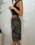 Bermuda jogger mimetico
