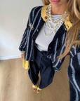 Cardigan candy stripe