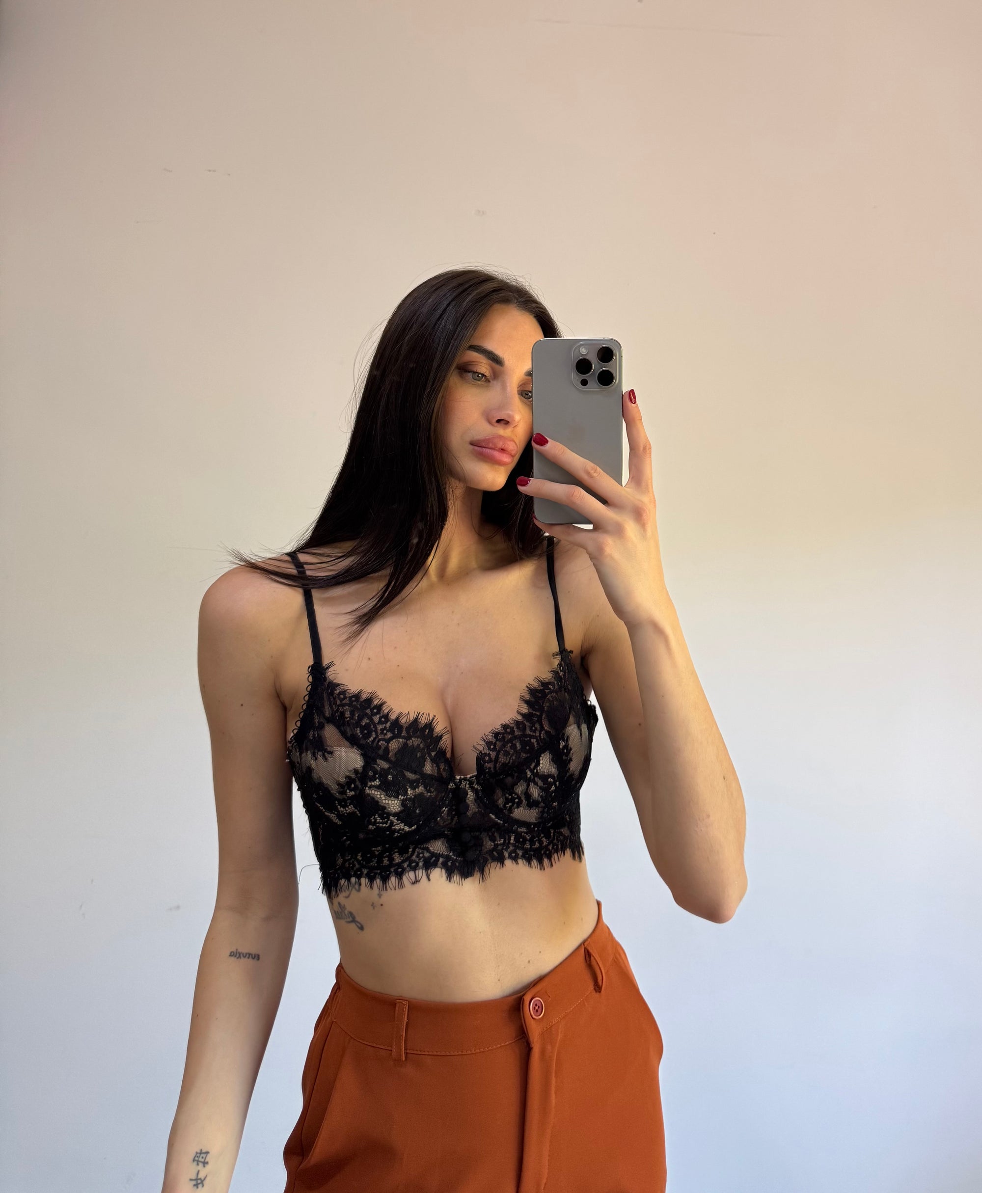 Bralette pizzo
