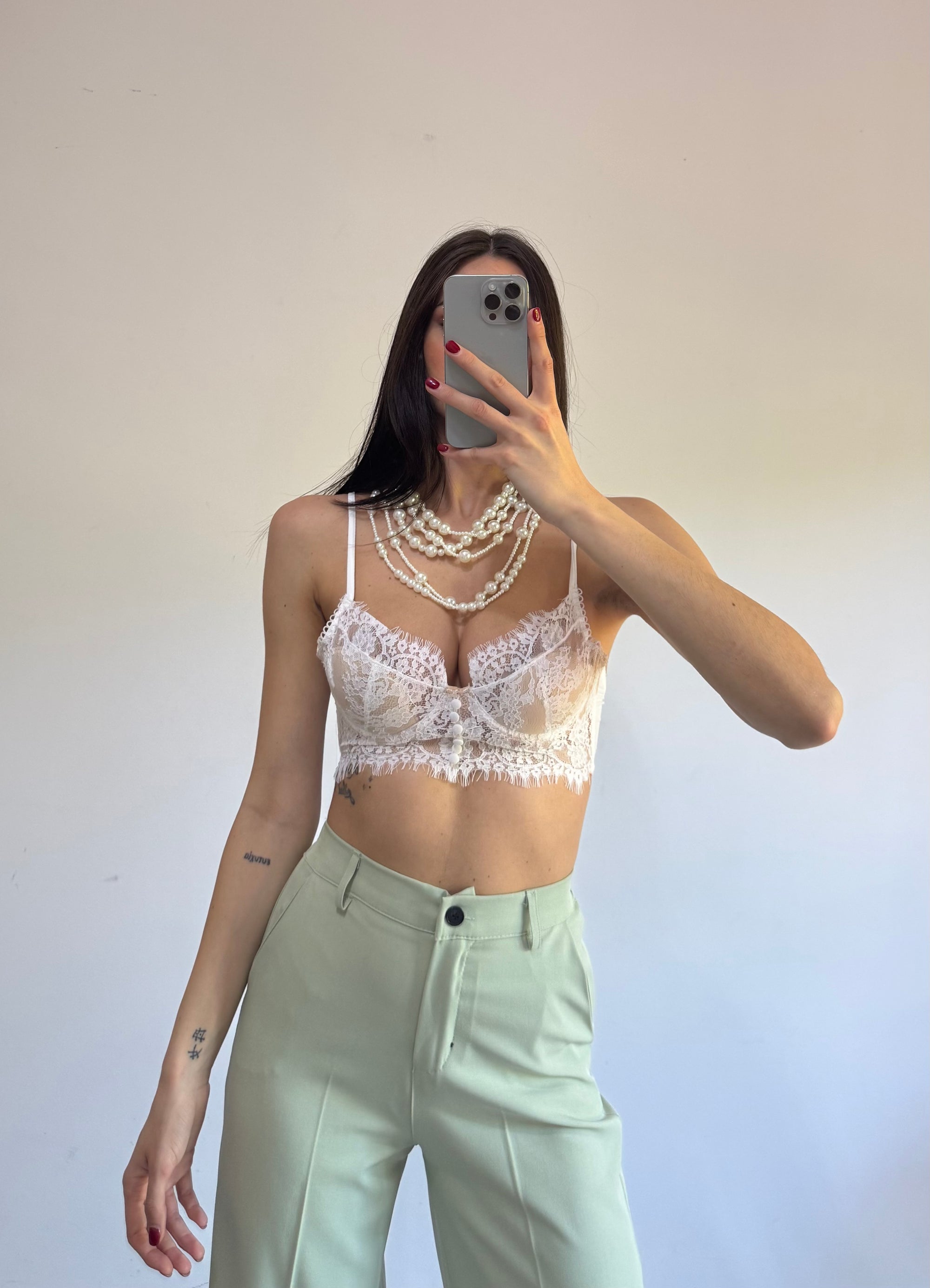 Bralette pizzo